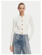 Balmain Дамска жилетка бяла