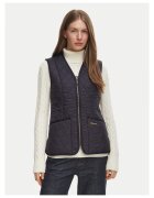 Barbour Дамска жилетка синя - синтетична