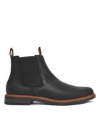 Barbour Мъжки боти модел Farsley - естествена кожа - черни