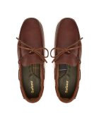 Barbour Мъжки мокасини - естествена кафява кожа