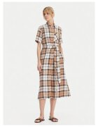 Barbour Риза-рокля каре - бежова - 70% лиосел