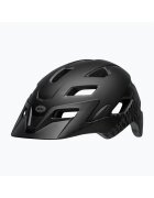 Bell Детска каска Sidetrack Jr - черна - 47-54 см - с вентилация - система за регулиране Ergo Fit