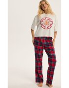 Bloovii Pijama dama Alb Candy Cane