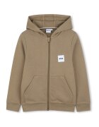 BOSS Kidswear Худи с цип и пришито лого