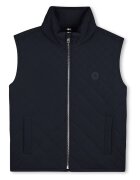 BOSS Kidswear Капитониран елек с цип