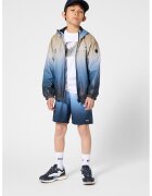 BOSS Kidswear Шорти с батик - Камел/Тъмносин