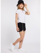 BOSS Kidswear Тениска и фигурална шарка - Бял/Сиво-кафяв