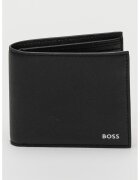 BOSS Портфейл Zair от кожа Сафиано с прегъване