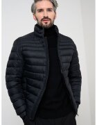 BOSS Зимно слим яке Oden с капитониран дизайн