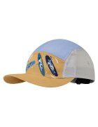 Buff Унисекс шапка с козирка 5 PANEL GO синя/ многоцветна