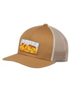 Buff Унисекс шапка с козирка EXPLORE TRUCKER LUAND CORDAGE - цвят тъмно бежов - размер L/XL