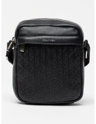 Calvin Klein Чанта през рамо Emblem Emboss Reporter от еко кожа