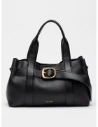Calvin Klein Чанта за рамо от еко кожа с декоративна тока