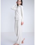 Calvin Klein Дълга пижама с лого