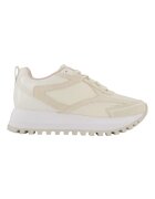 Calvin Klein Дамски маратонки автентични с връзки - YW0YW01562-02Y - бели