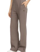 Calvin Klein Дамски панталон - Ls Monogram Terry Trackpant - Памук -
