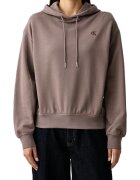 Calvin Klein Дамски суитчър - Ls Monogram Rlxd French Terry Po - Памук -