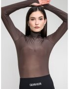Calvin Klein Ефирно боди с цепки за палците