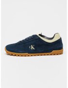 Calvin Klein Jeans CALVIN KLEINJEANS - Велурени спортни обувки под глезена с кожа