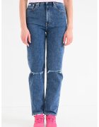 Calvin Klein Jeans Дънки с висока талия и протрити зони