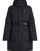 Calvin Klein Jeans Капитонрано зимно яке с качулка