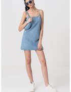 Calvin Klein Jeans Къса дънкова рокля с цип