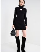 Calvin Klein Jeans Къса рипсена рокля по тялото