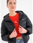 Calvin Klein Jeans Късо капитонирано яке с качулка