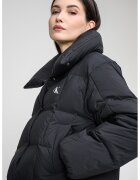 Calvin Klein Jeans Късо зимно яке с вата и уголемена яка