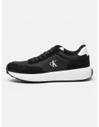 Calvin Klein Jeans Кожени маратонки с текстил