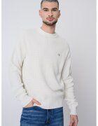 Calvin Klein Jeans Плетен пуловер с пришито лого