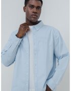 Calvin Klein Jeans Риза с памук с копчета на яката