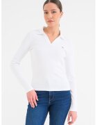 Calvin Klein Jeans Слим блуза с рипс