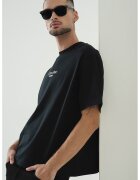 Calvin Klein Jeans Свободна тениска с лого - Бял/Черен