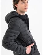 Calvin Klein Капитонирано зимно яке с качулка
