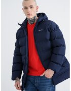 Calvin Klein Капитонирано зимно яке с качулка