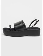 Calvin Klein Кожени сандали Amelia с равна платформа