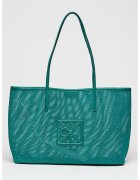 Calvin Klein Мрежеста шопинг чанта с лого