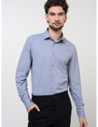 Calvin Klein Слим риза с памук