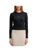 Calvin Klein Тениска A- LS MONOGRAM BABY TEE-LV047A803G-UB1