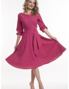 CAMISSI Ленена рокля с колан