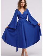 CAMISSI Застъпена шпиц рокля