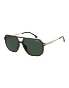 Carrera Слънчеви очила Aviator с плътен цвят - Златист/Черен