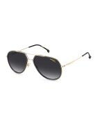 Carrera Унисекс слънчеви очила Aviator с градиента - Розово златисто/Tъмносив