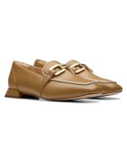 Clarks Дамски мокасини 26181333 - Естествена кожа