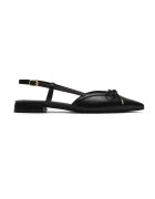 Clarks Кожени обувки Sansa с каишка на петата