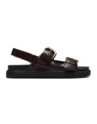 Clarks Кожени сандали Aristella Bay с тока