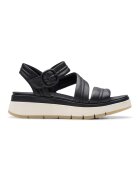 Clarks Кожени сандали Tuscan с равна платформа