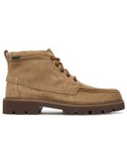 Clarks Велурени боти с връзки