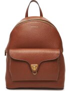 Coccinelle Дамска модна раница - кафява - от естествена кожа - универсална